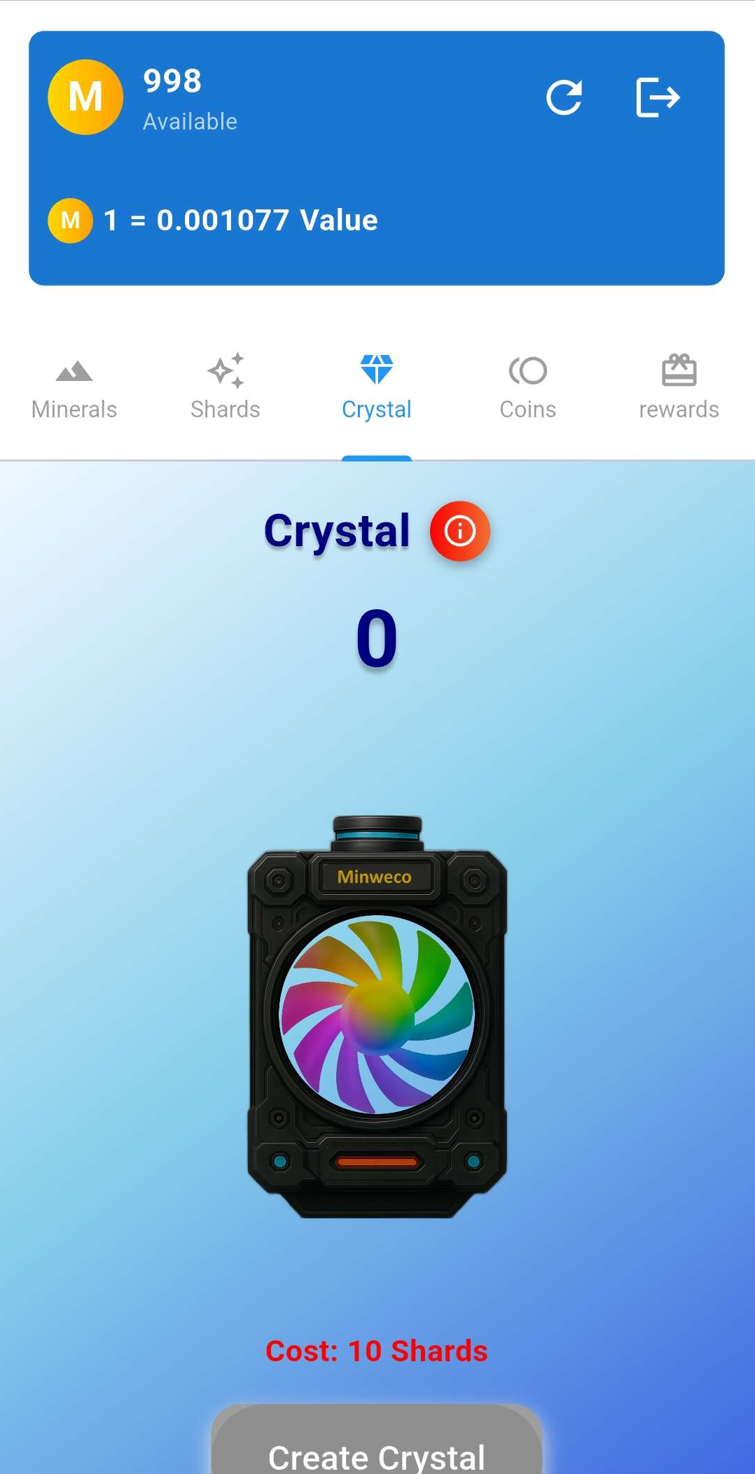 Minweco - Screenshot 5 showing product features and functionality