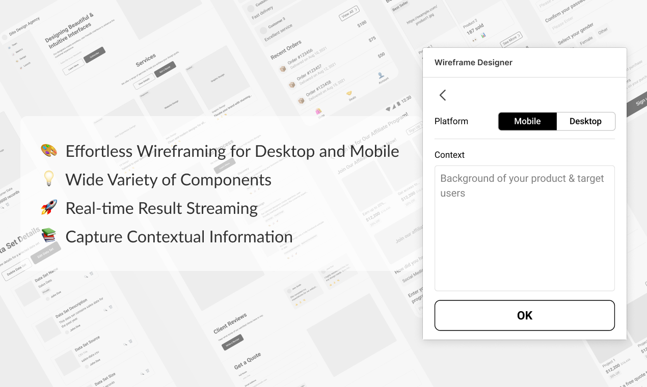 Mídia 3 de Designer de Wireframe