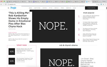 Hide images with NOPE. gallery image