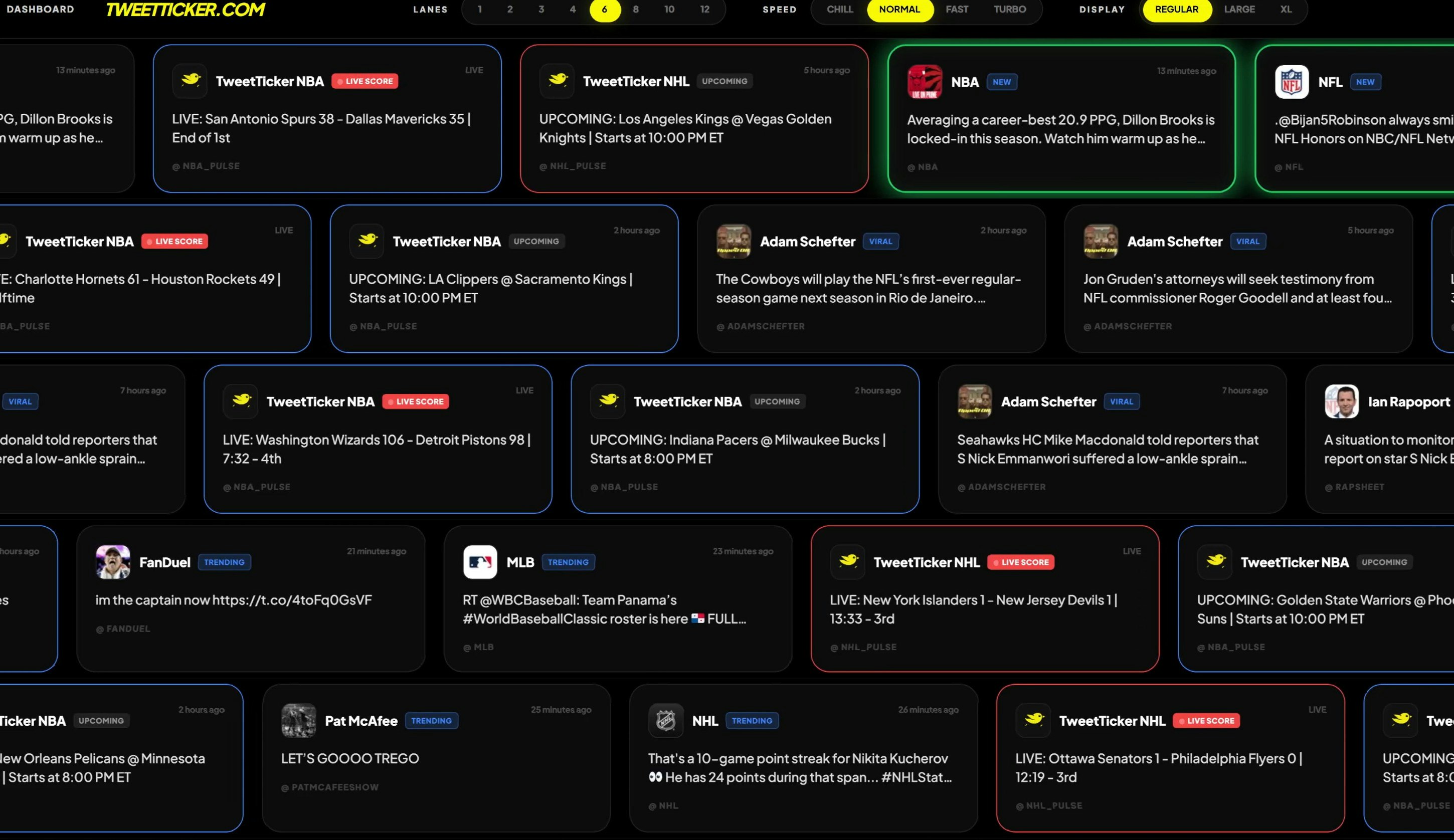 TweetTicker.com gallery image