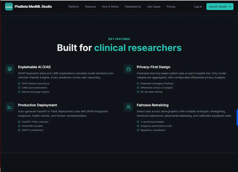 PhaBeta MedML Studio screenshot 3
