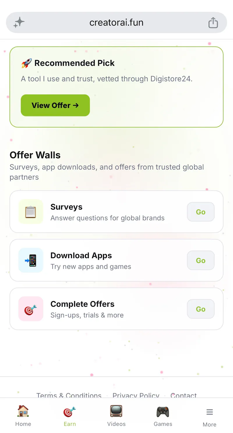Creatorai screenshot 2