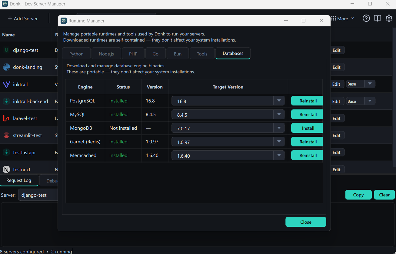 Donkserver gallery image