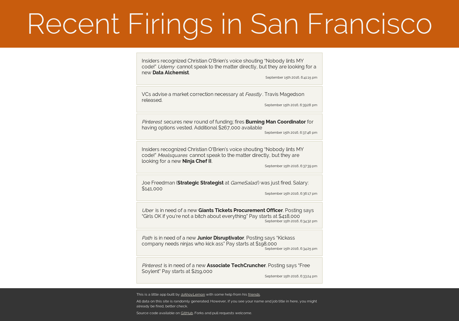 Firings gallery image