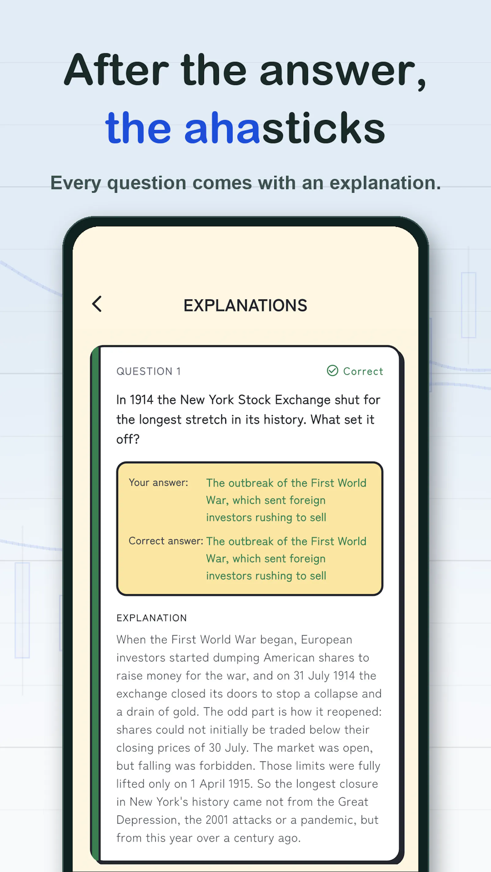 Stock Market Trivia screenshot 4