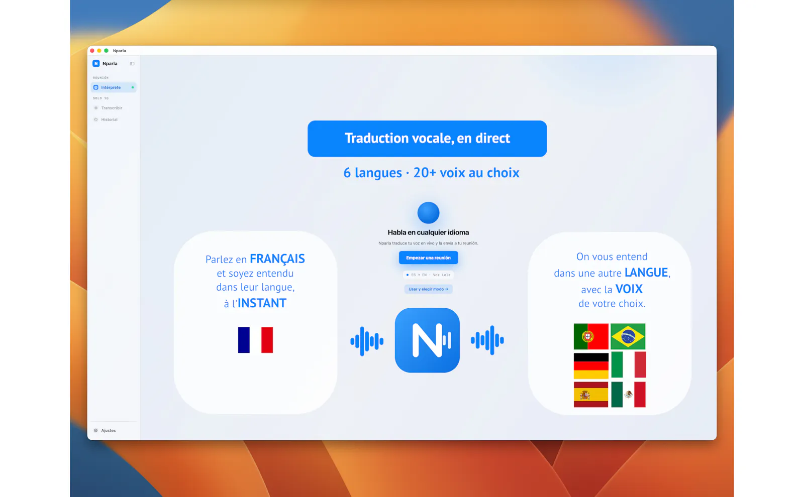 Nparla screenshot 4