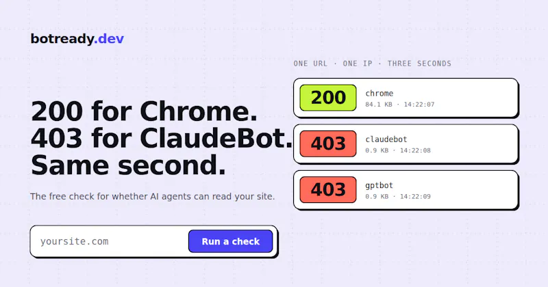 botready.dev screenshot 4