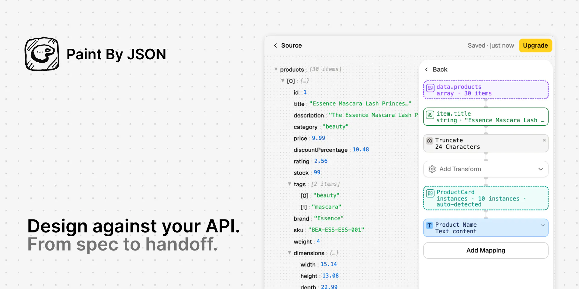 Paint By JSON | Figma API Client screenshot 1 of 2