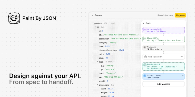 Paint By JSON | Figma API Client screenshot 2