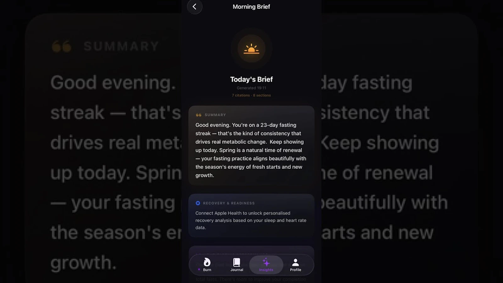 Burn screenshot 1 (video preview)