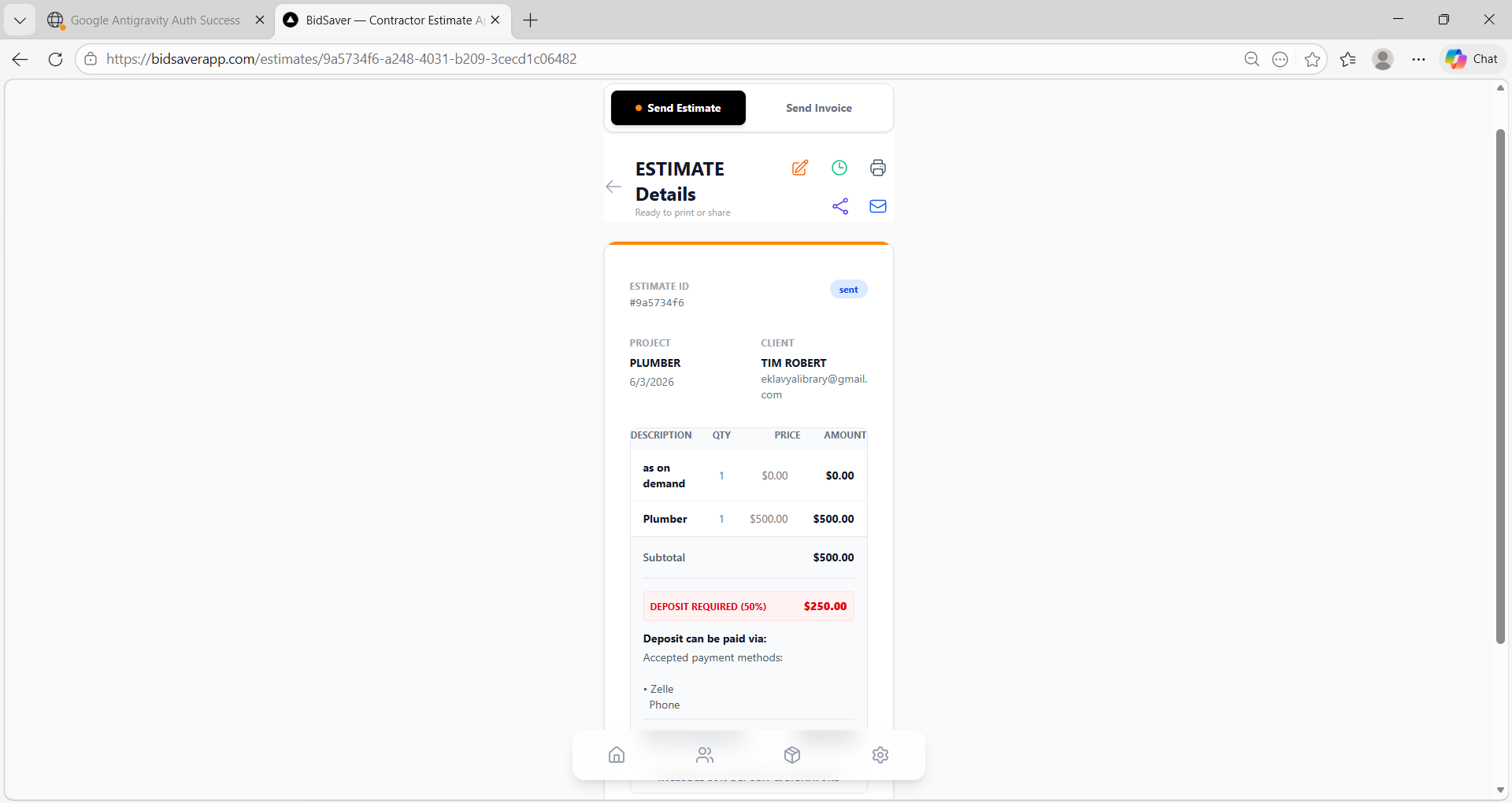 BidSaver - Screenshot 4 showing product features and functionality