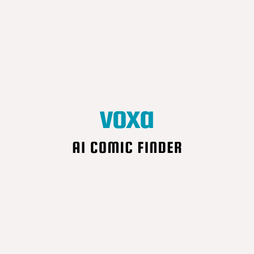 VOXA [ Your AI-Powered Comic Finder ] logo