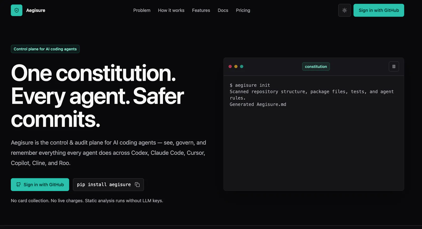 Aegisure screenshot 1