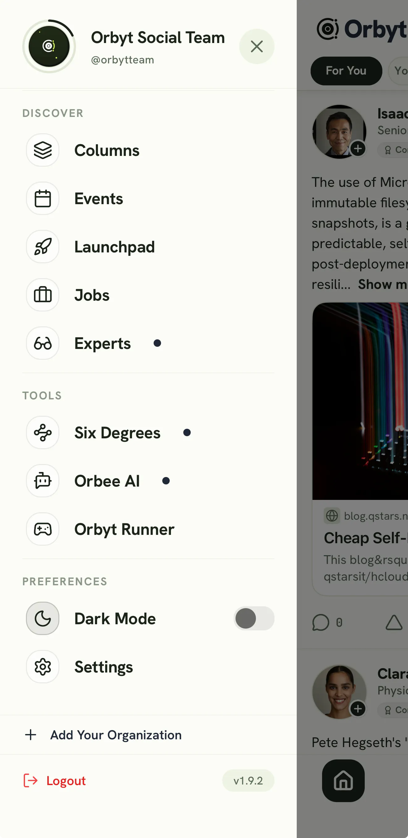 Orbyt Social gallery image
