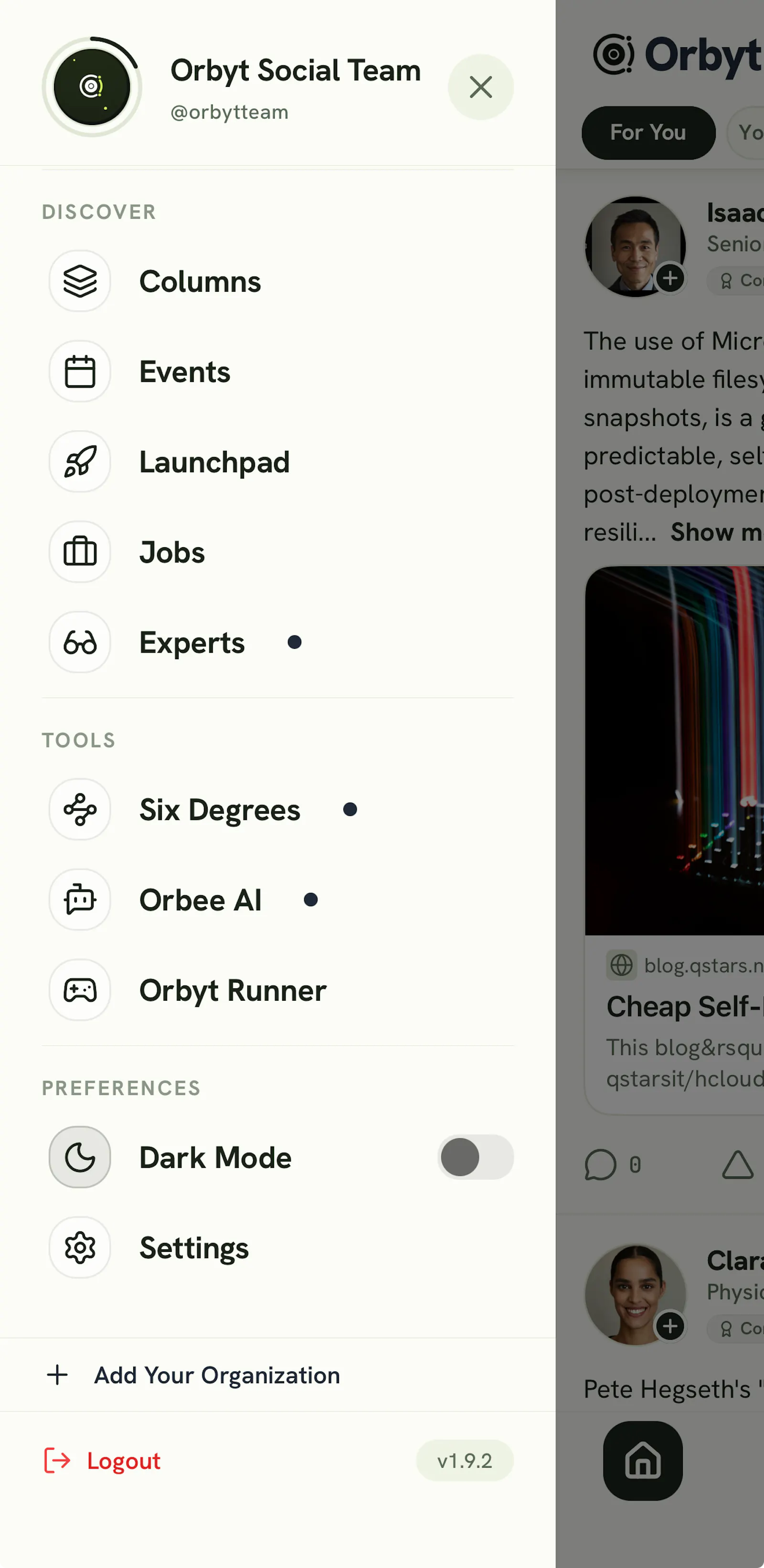Orbyt Social screenshot 3