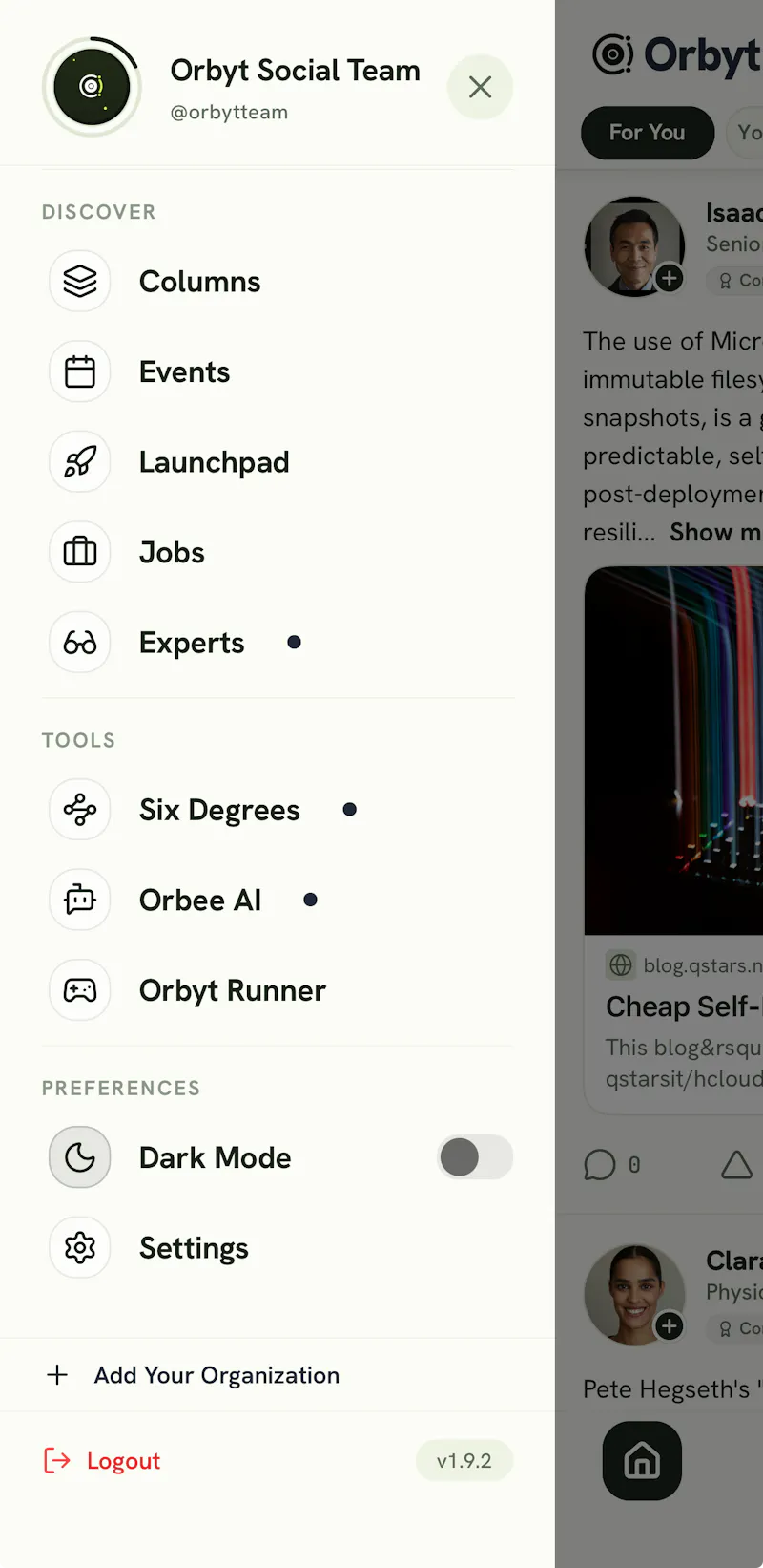 Orbyt Social screenshot 3
