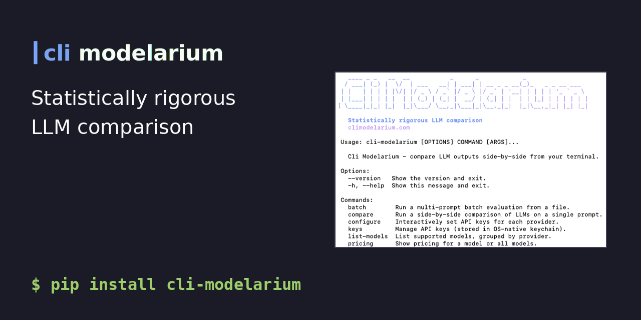 Cli Modelarium gallery image