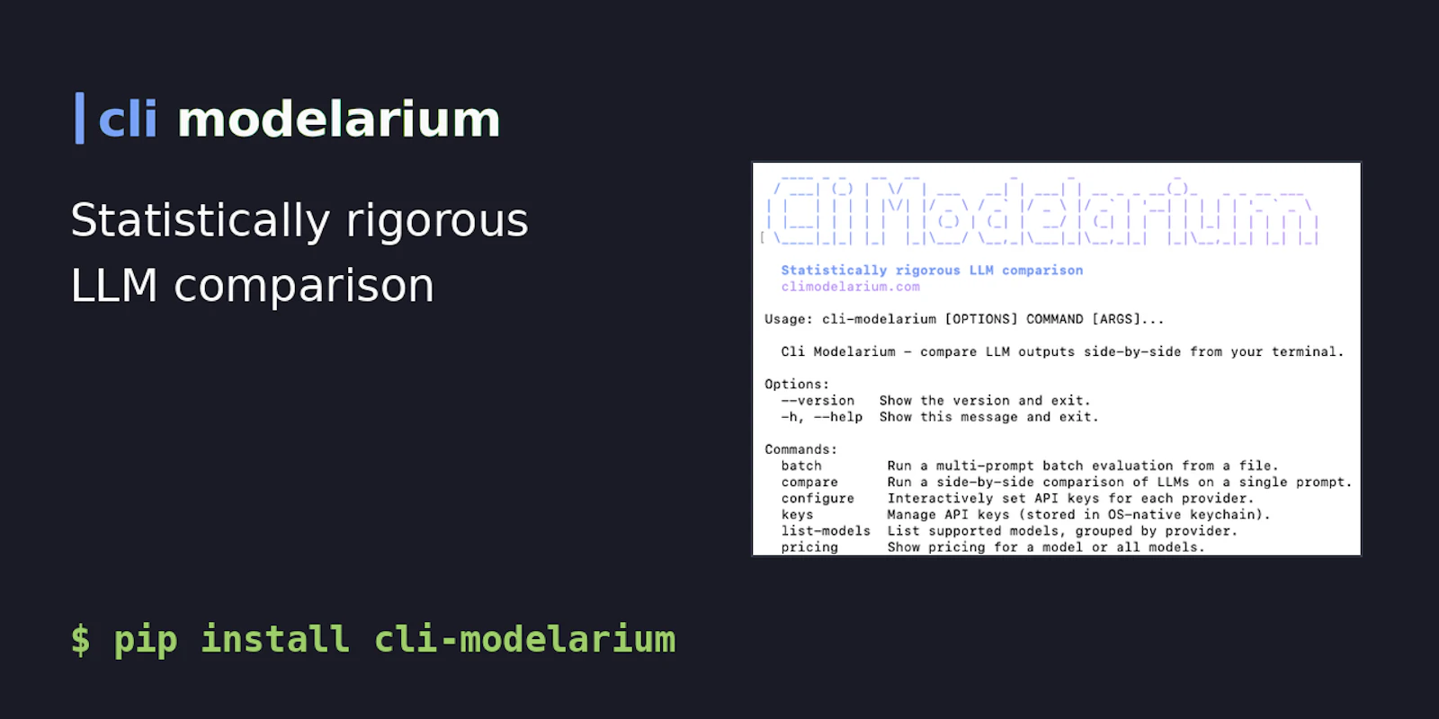Cli Modelarium screenshot 1
