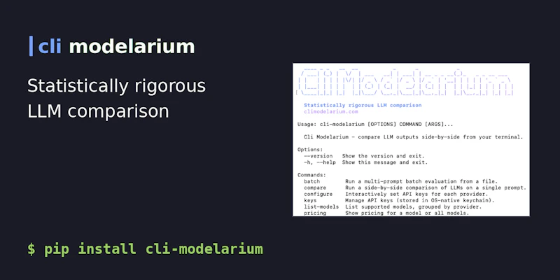 Cli Modelarium screenshot 1