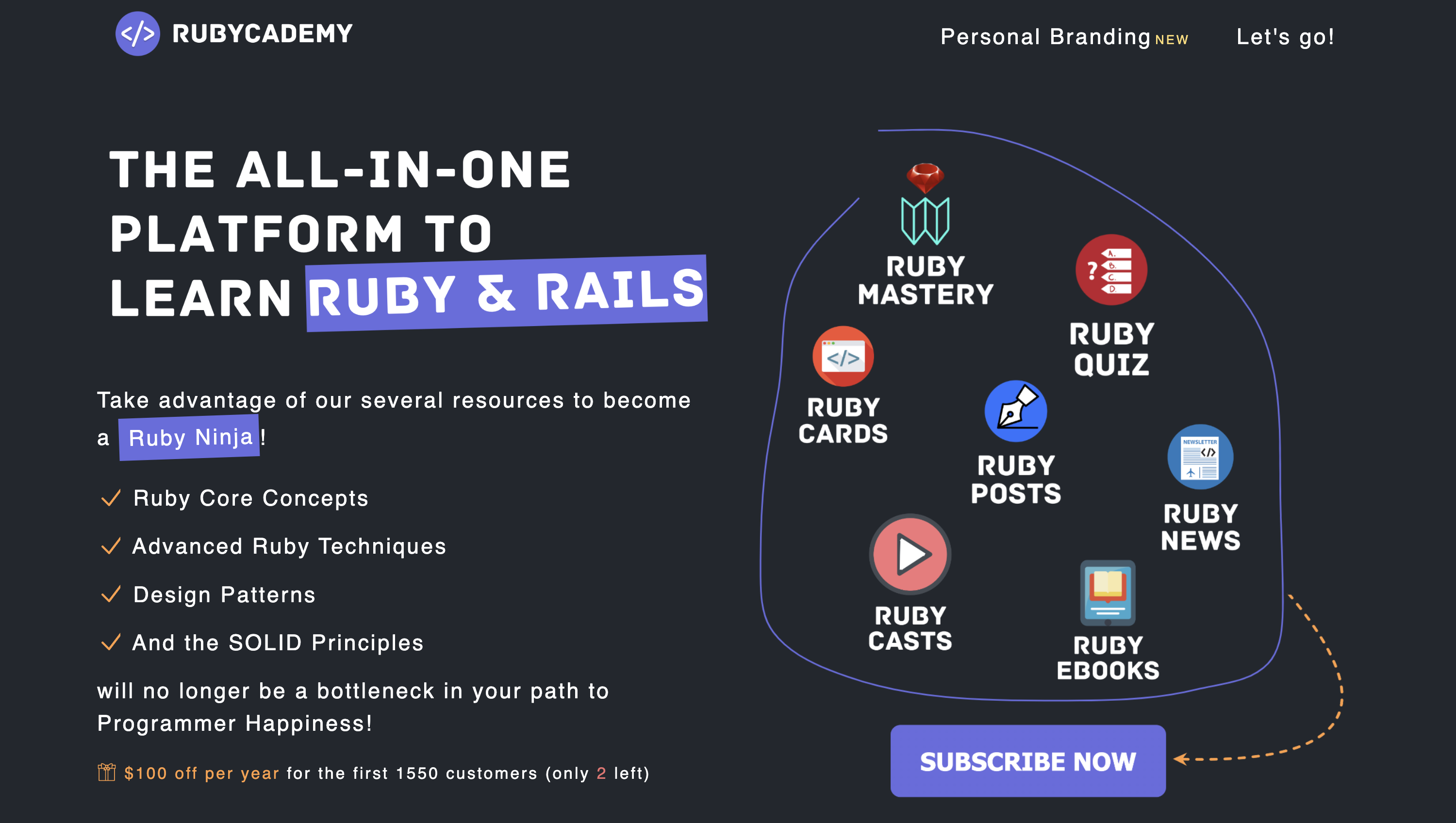 Rubycademy - ¡La plataforma todo en uno para aprender Ruby & Ruby en Rails! media 2