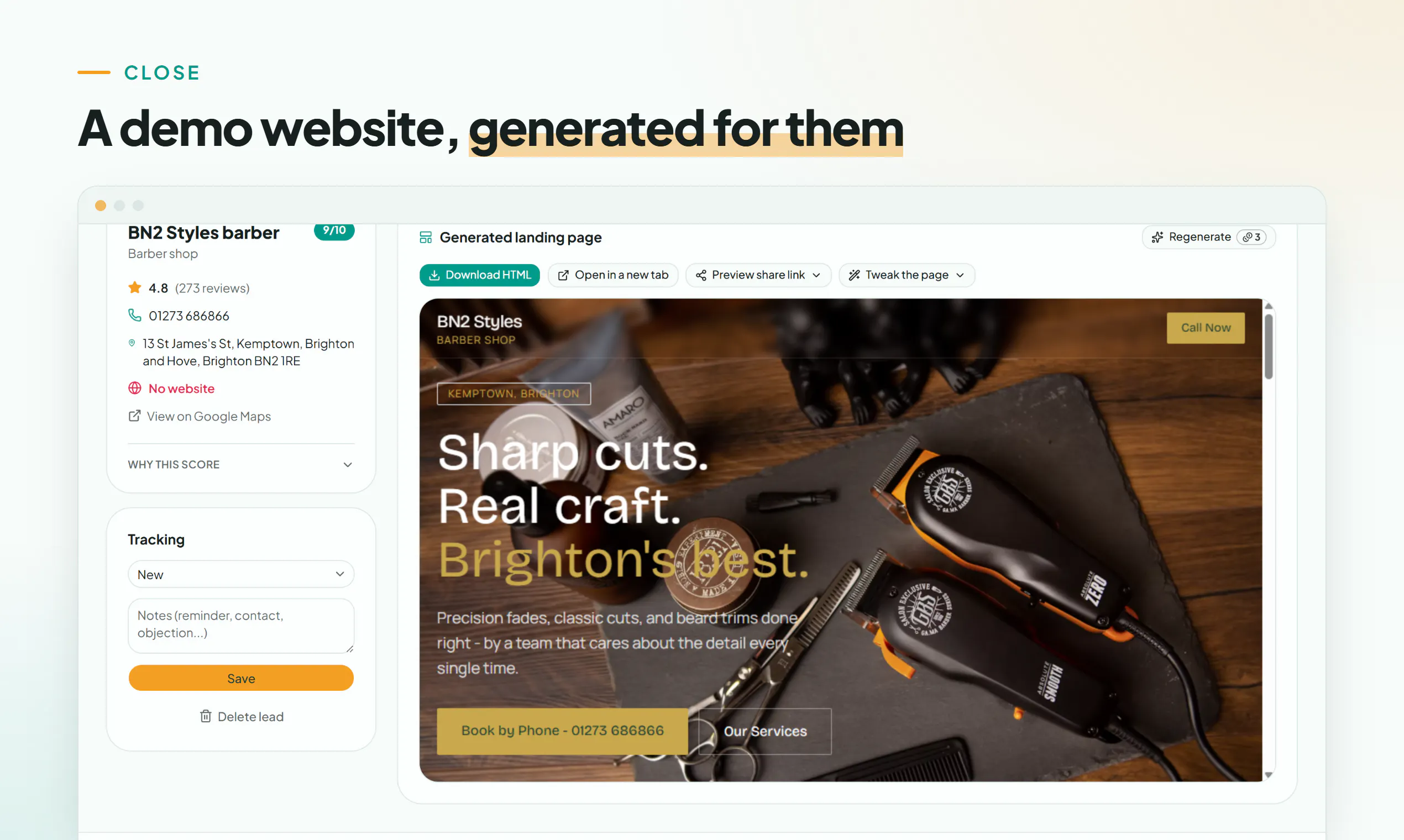WeblessLeads gallery image