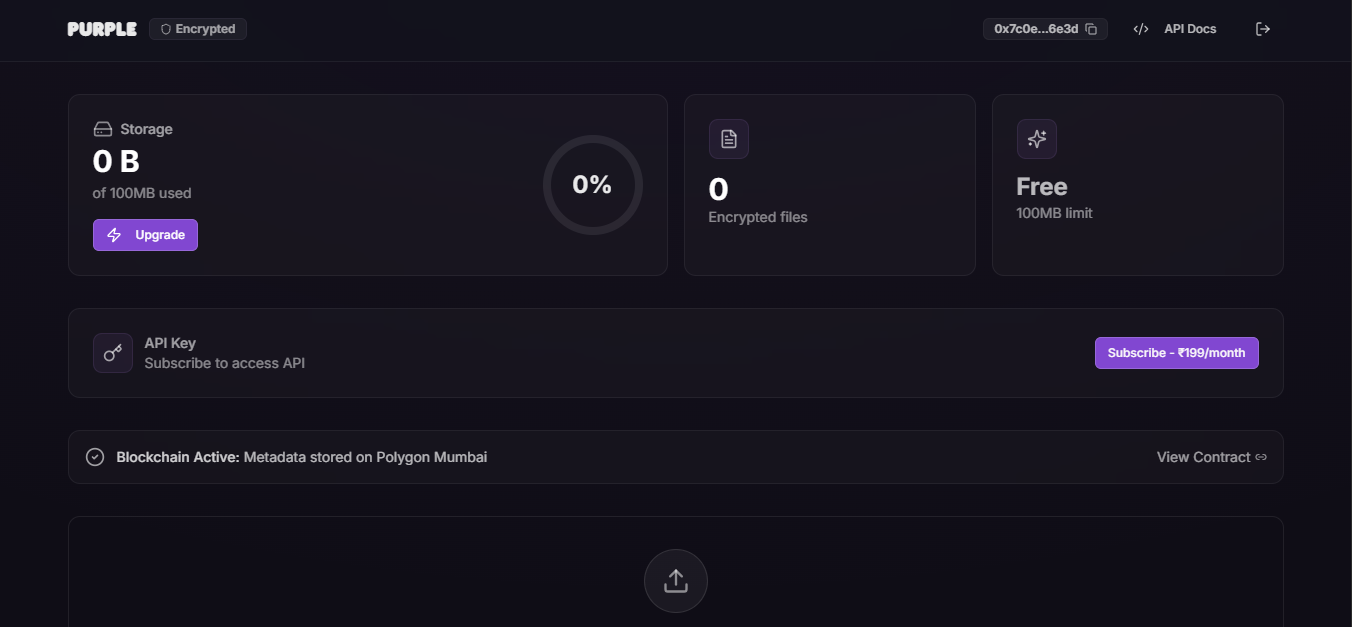 Purple - Screenshot 2 showing product features and functionality