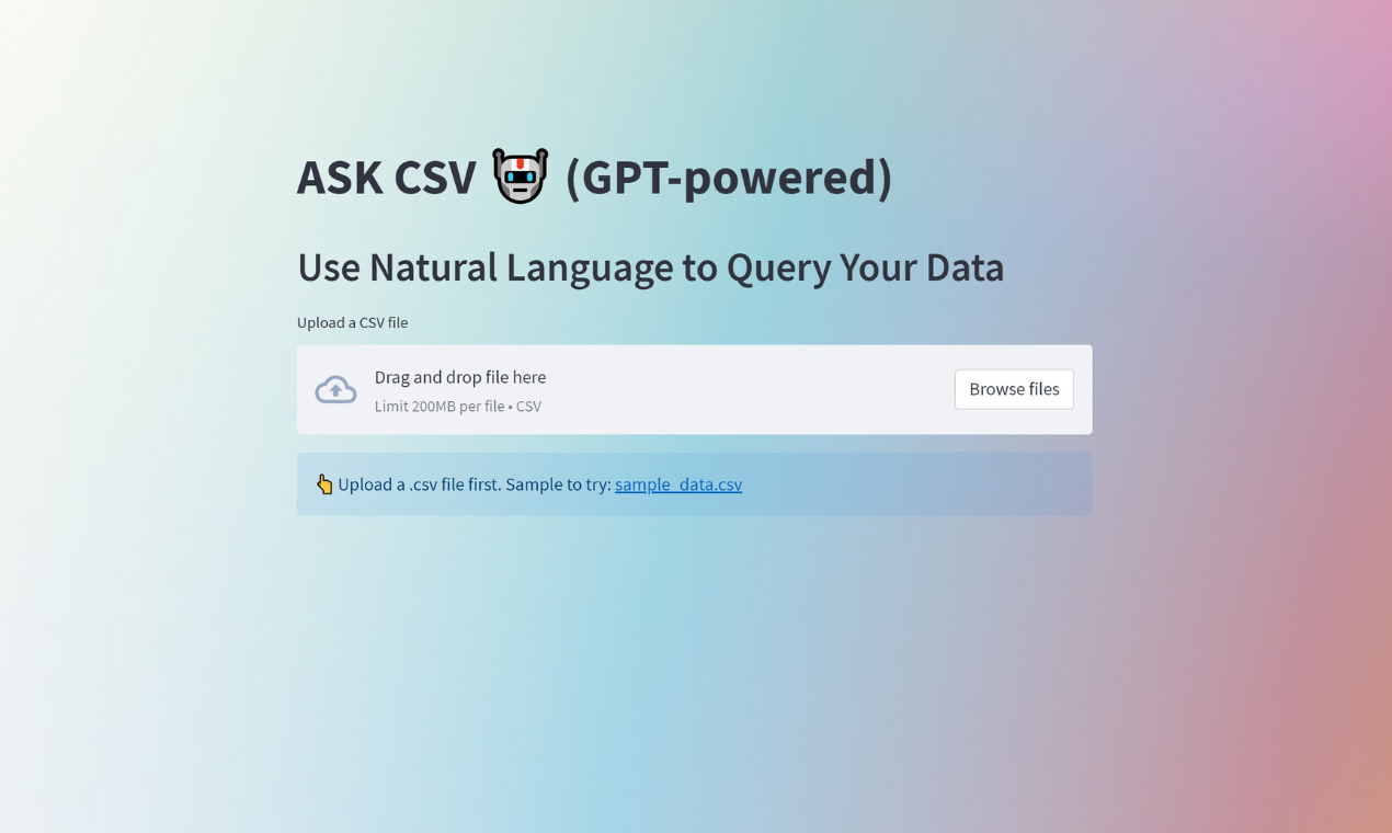 AskCSV gallery image