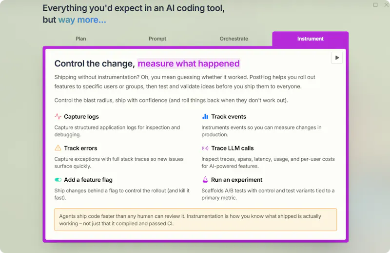 PostHog Desktop screenshot 6