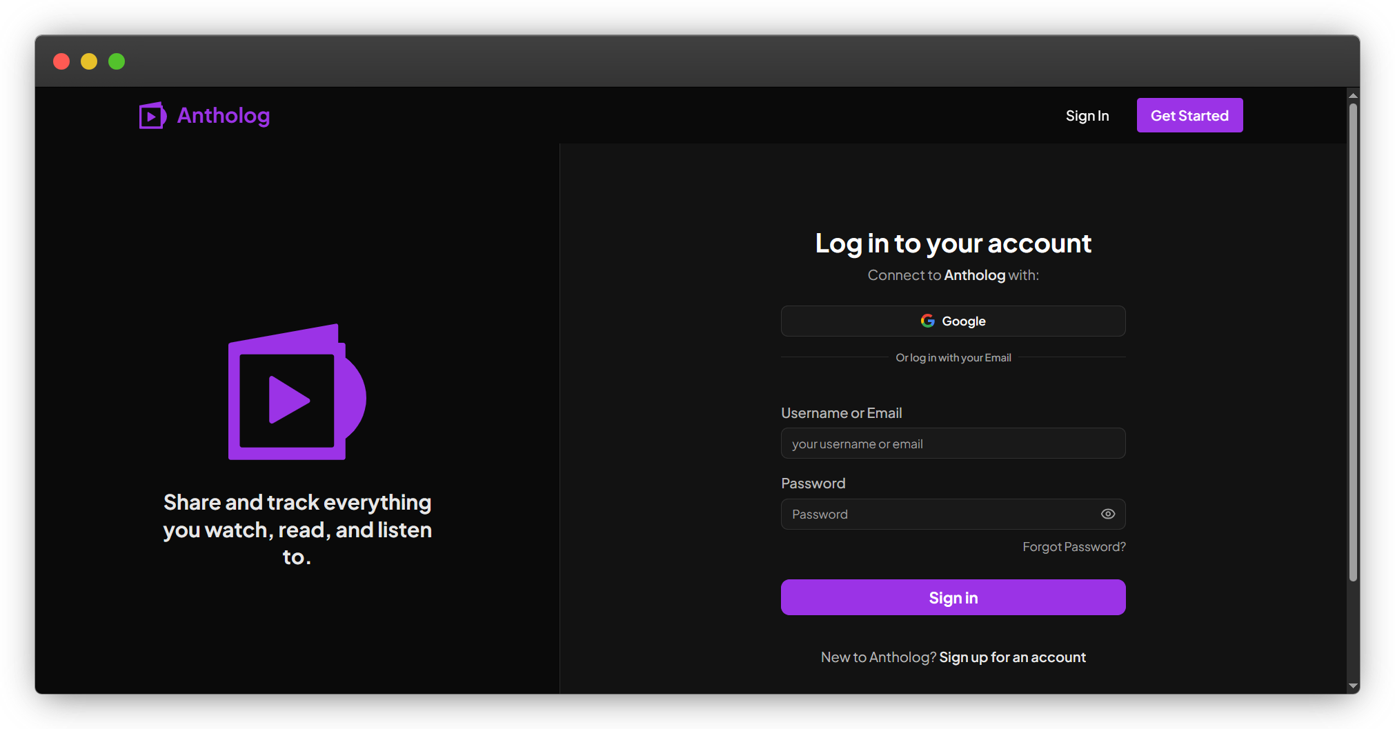 Antholog gallery image