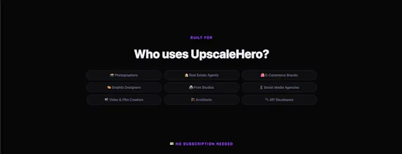 First Ai Bulk Upscaling tool of its kind gallery image