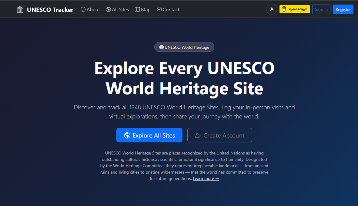 UNESCO Tracker gallery image