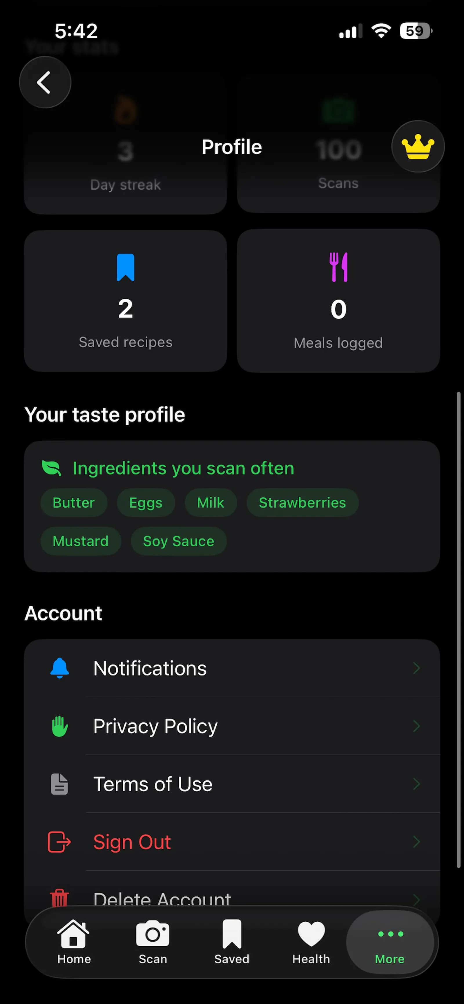 Cold-to-Cooked: AI Fridge Recipes screenshot 11
