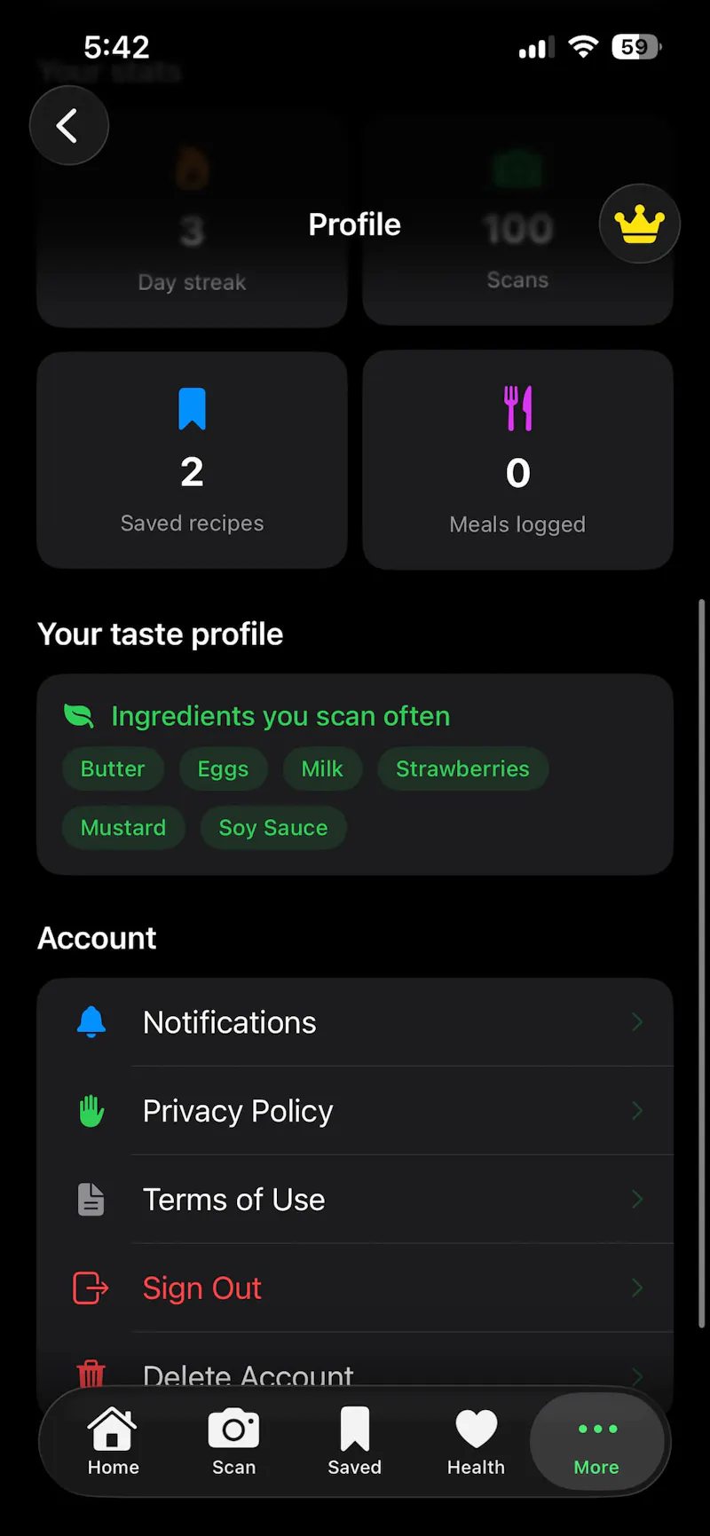 Cold-to-Cooked: AI Fridge Recipes screenshot 11