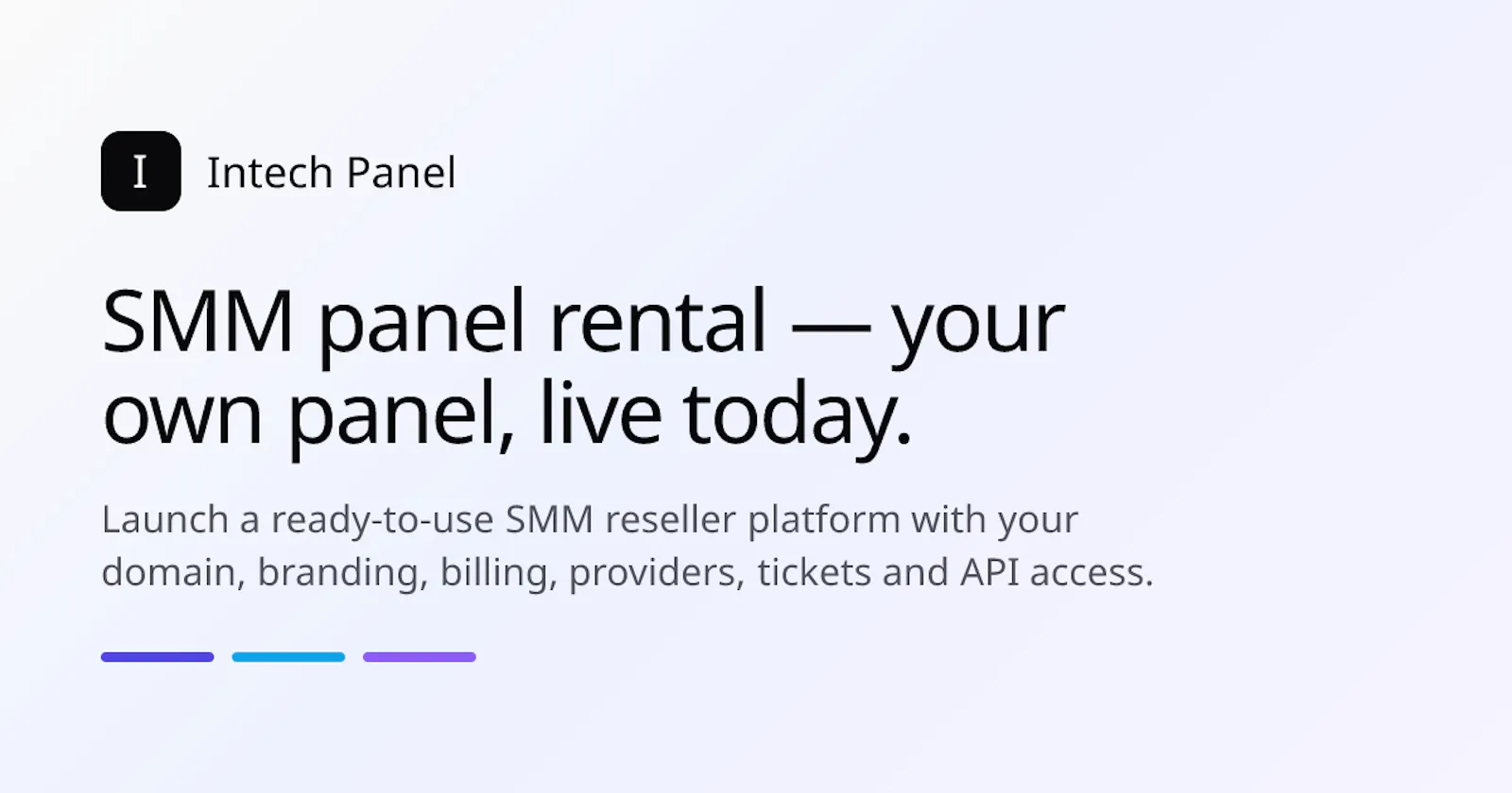 Intech Panel screenshot 1