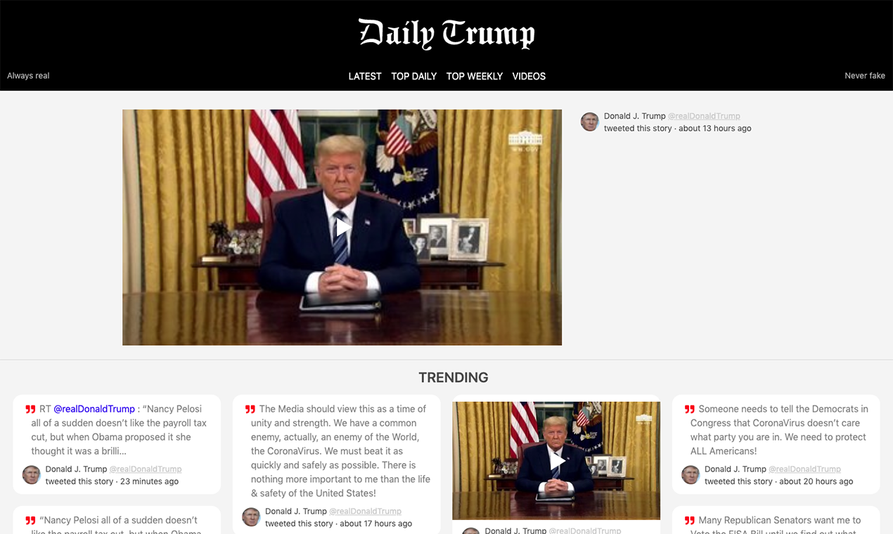 The Daily Trump gallery image