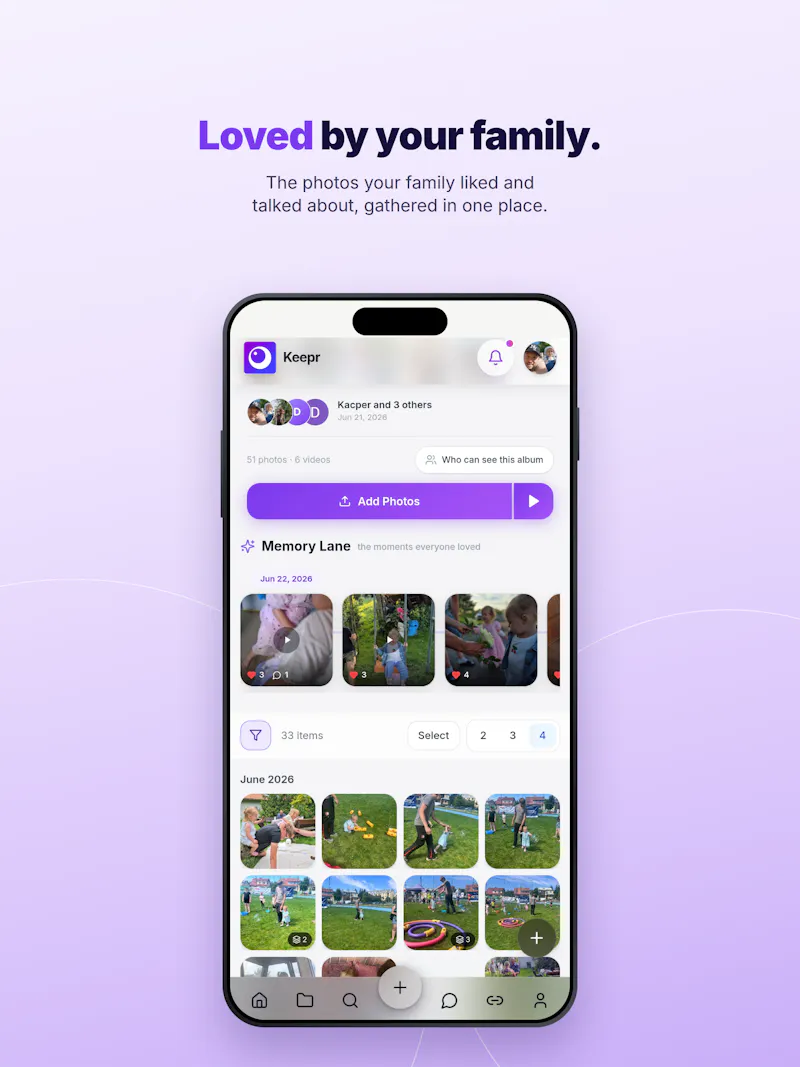 Keepr Circle, Private Family Photo Share screenshot 7