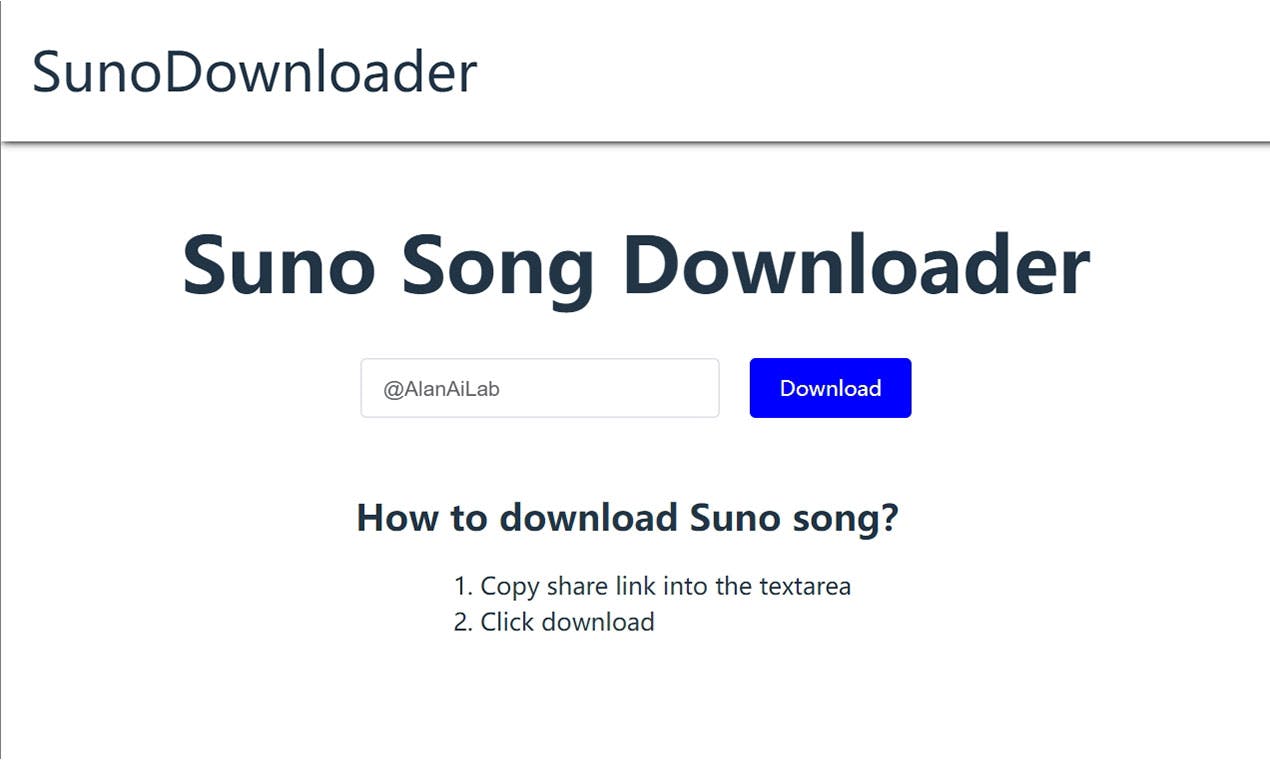 Suno Song Downloader media 1