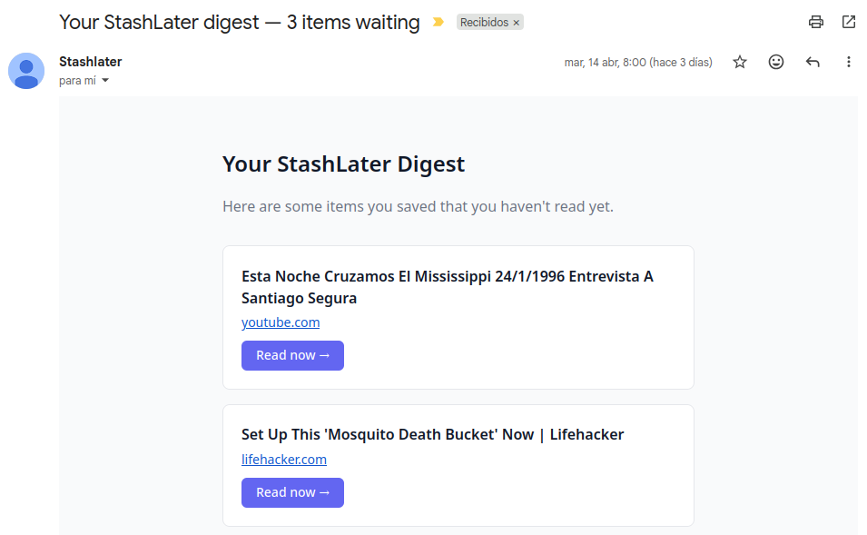 StashLater gallery image