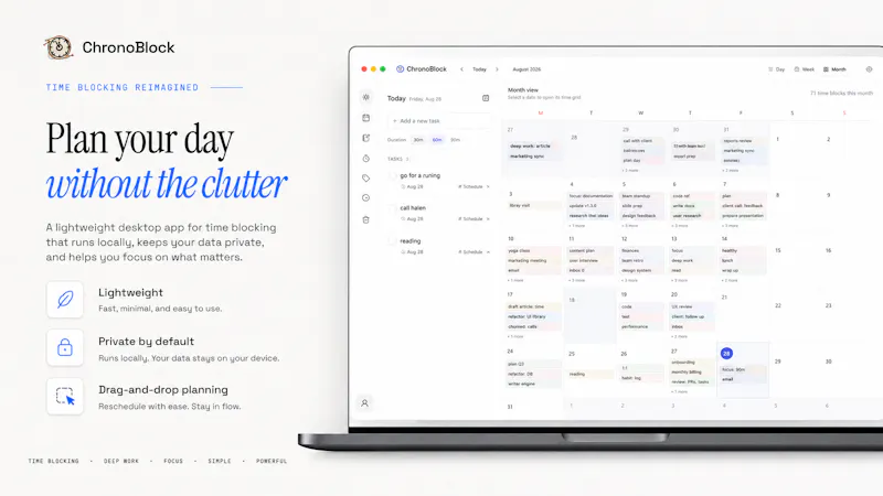 ChronoBlock screenshot 1