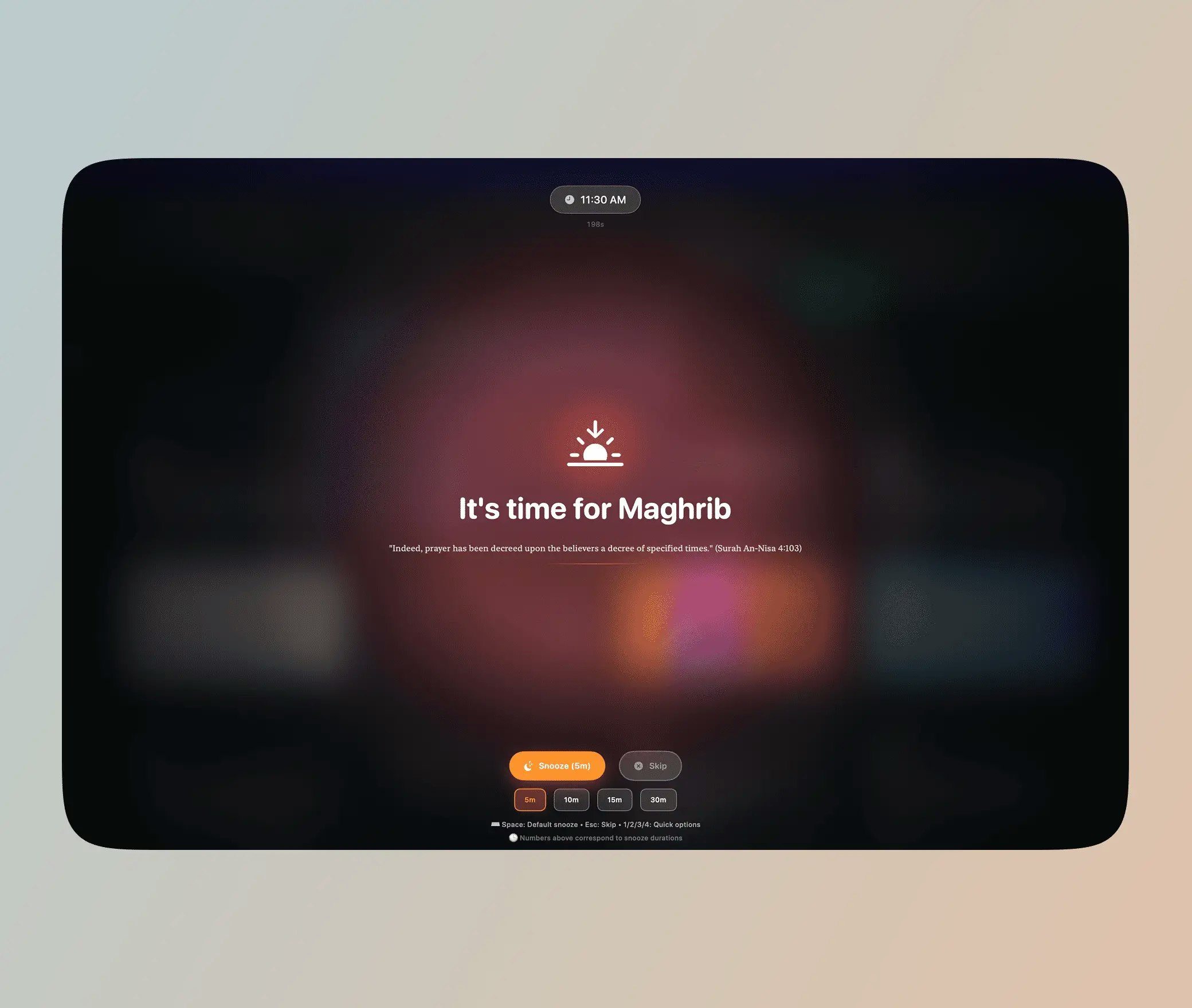 Minarah - Gebedsherinneringsapp - Mis nooit meer een gebed op je Mac media 6