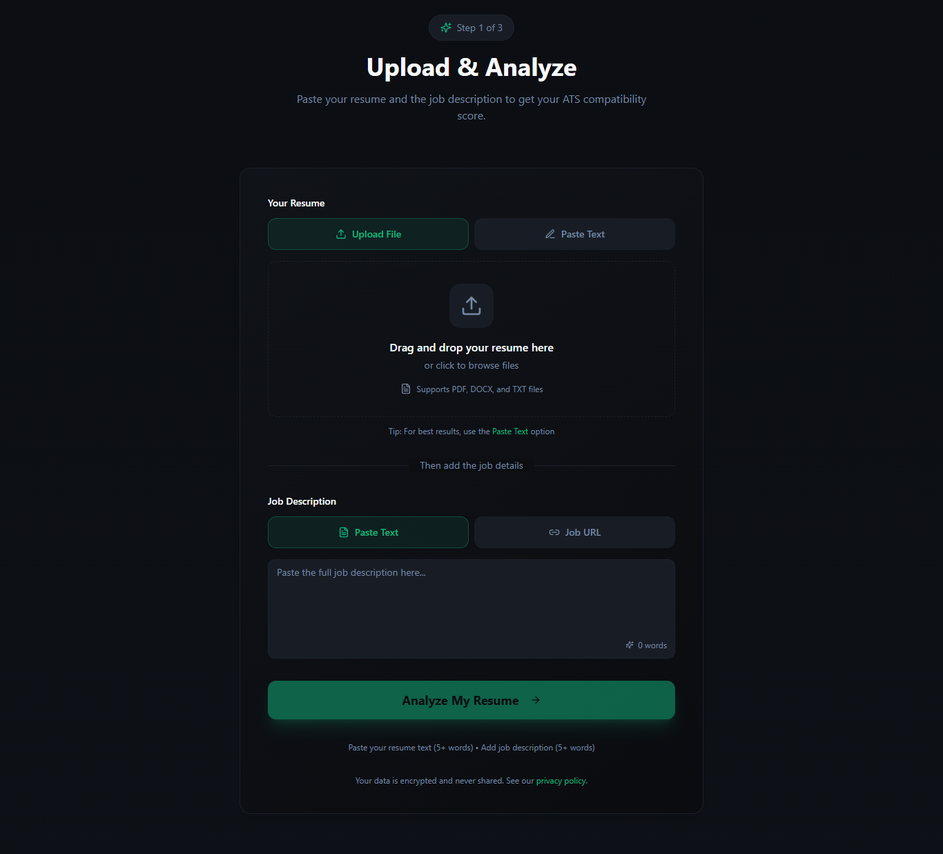 ATS Boost - Screenshot 4 showing product features and functionality