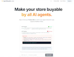 AgentBuyable.dev gallery image