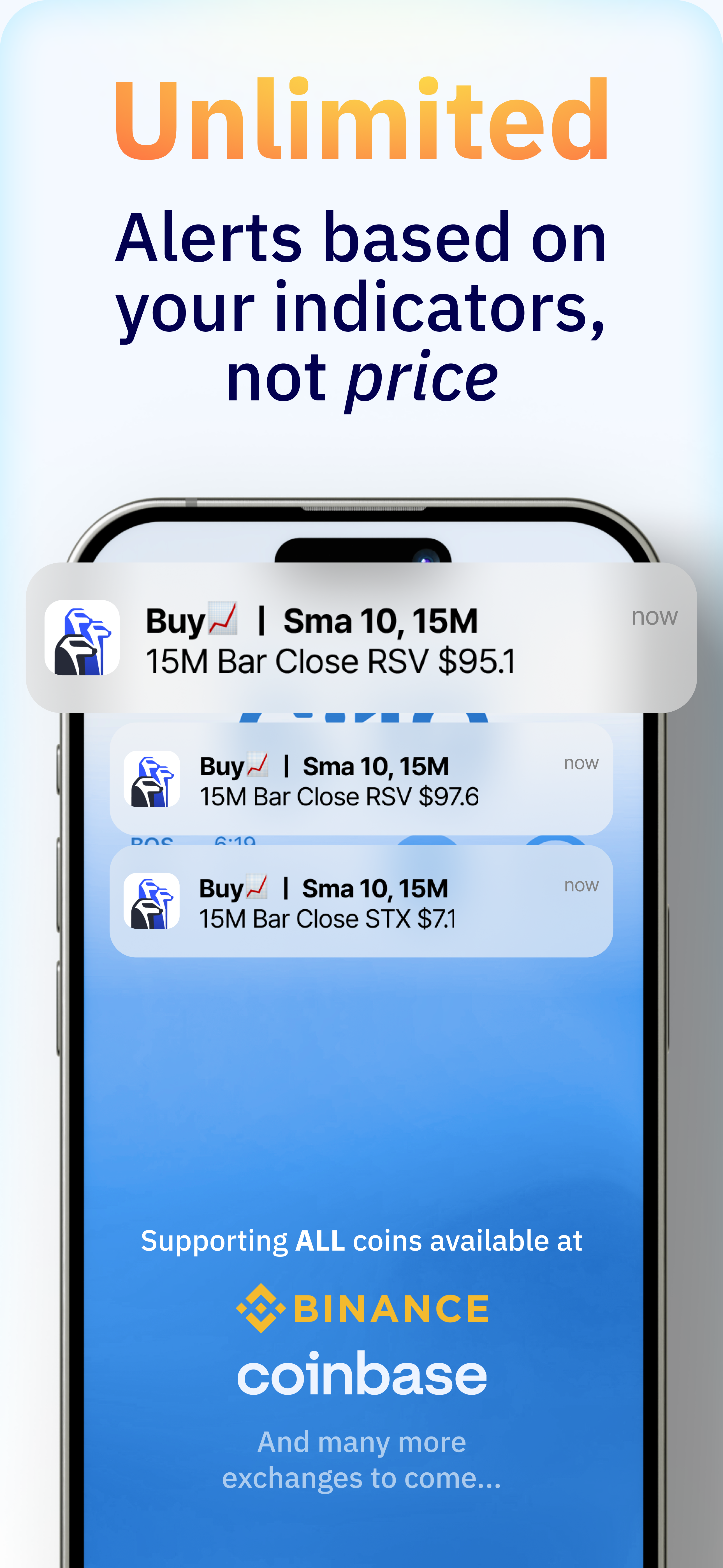 Traderkat - Smetti di perdere tempo a creare avvisi di criptovalute.🔔 media 6