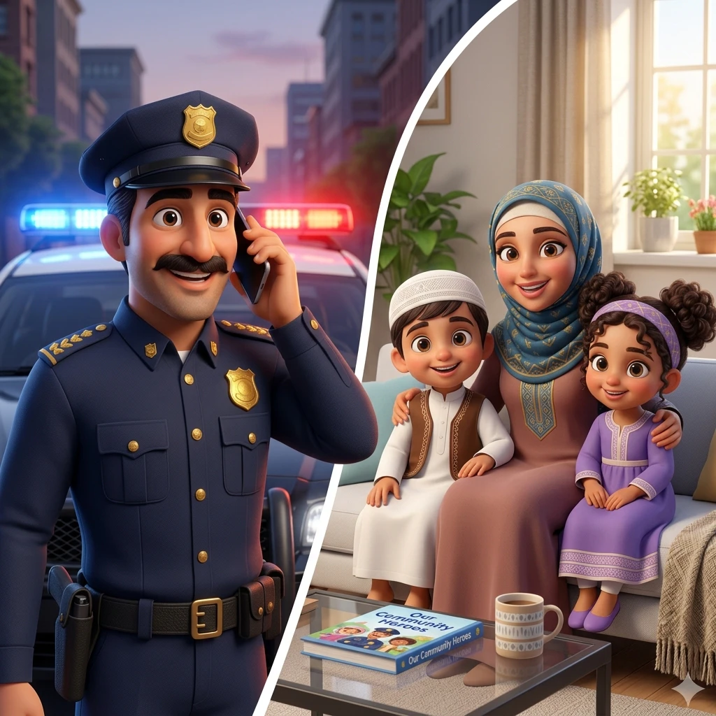 Kids Police: Fake Call Prank screenshot 1