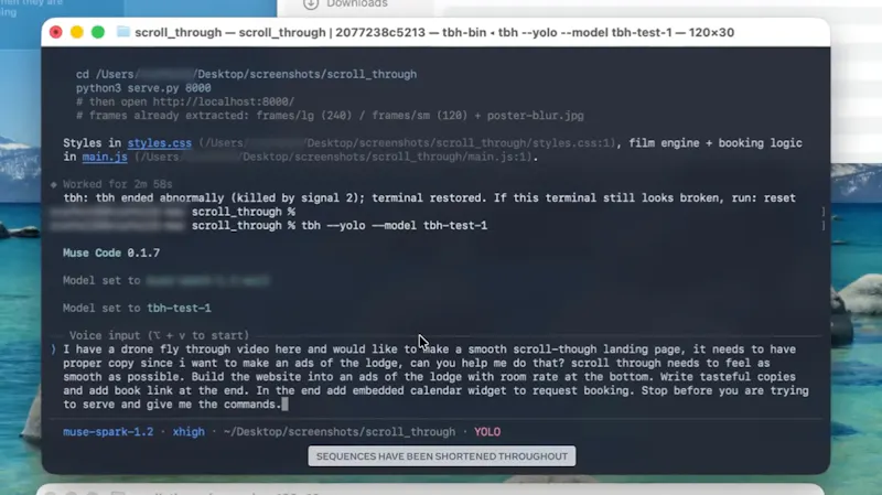 Muse Code screenshot 2