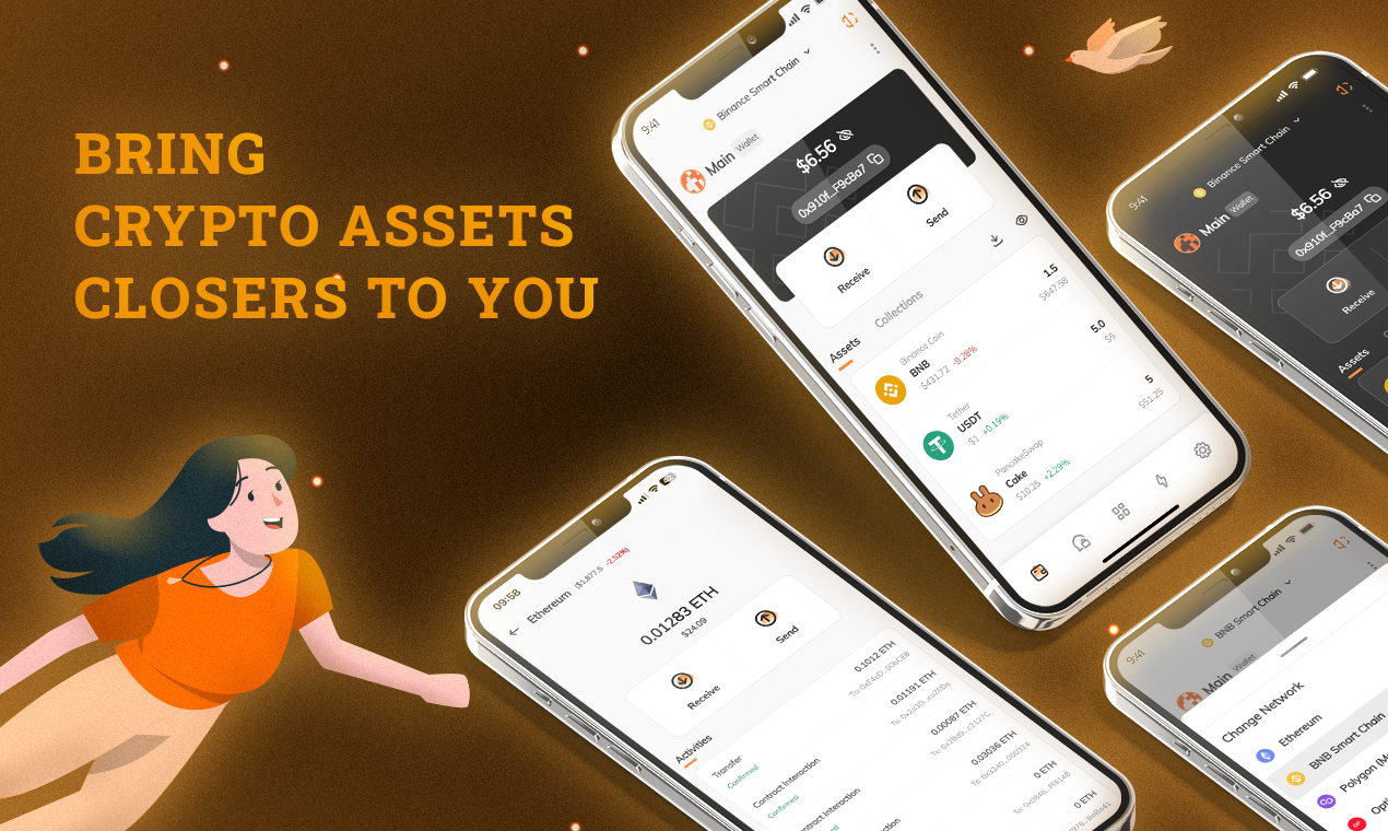 Avacus Web3 - 암호화, NFT, DAPP 및 안전 채팅 용 지갑 미디어 2