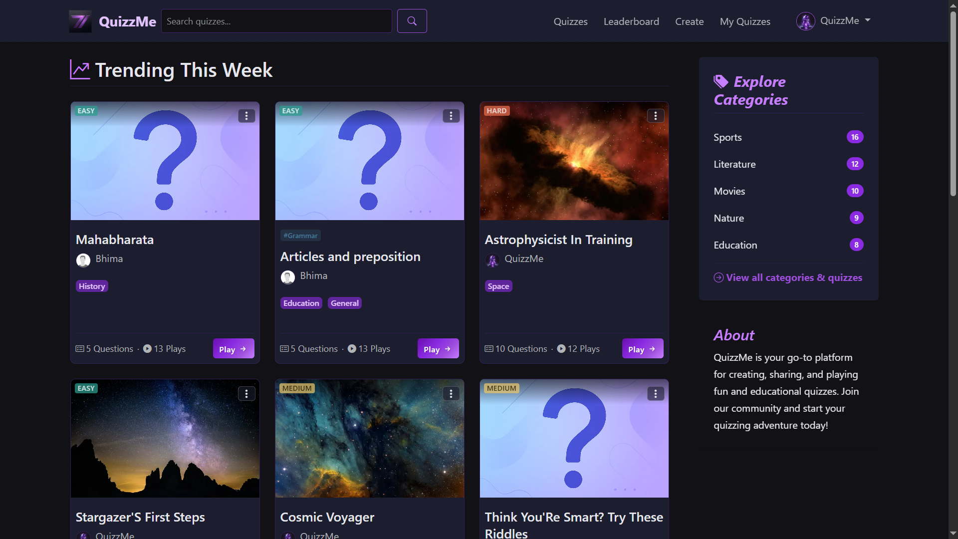 QuizzMe gallery image