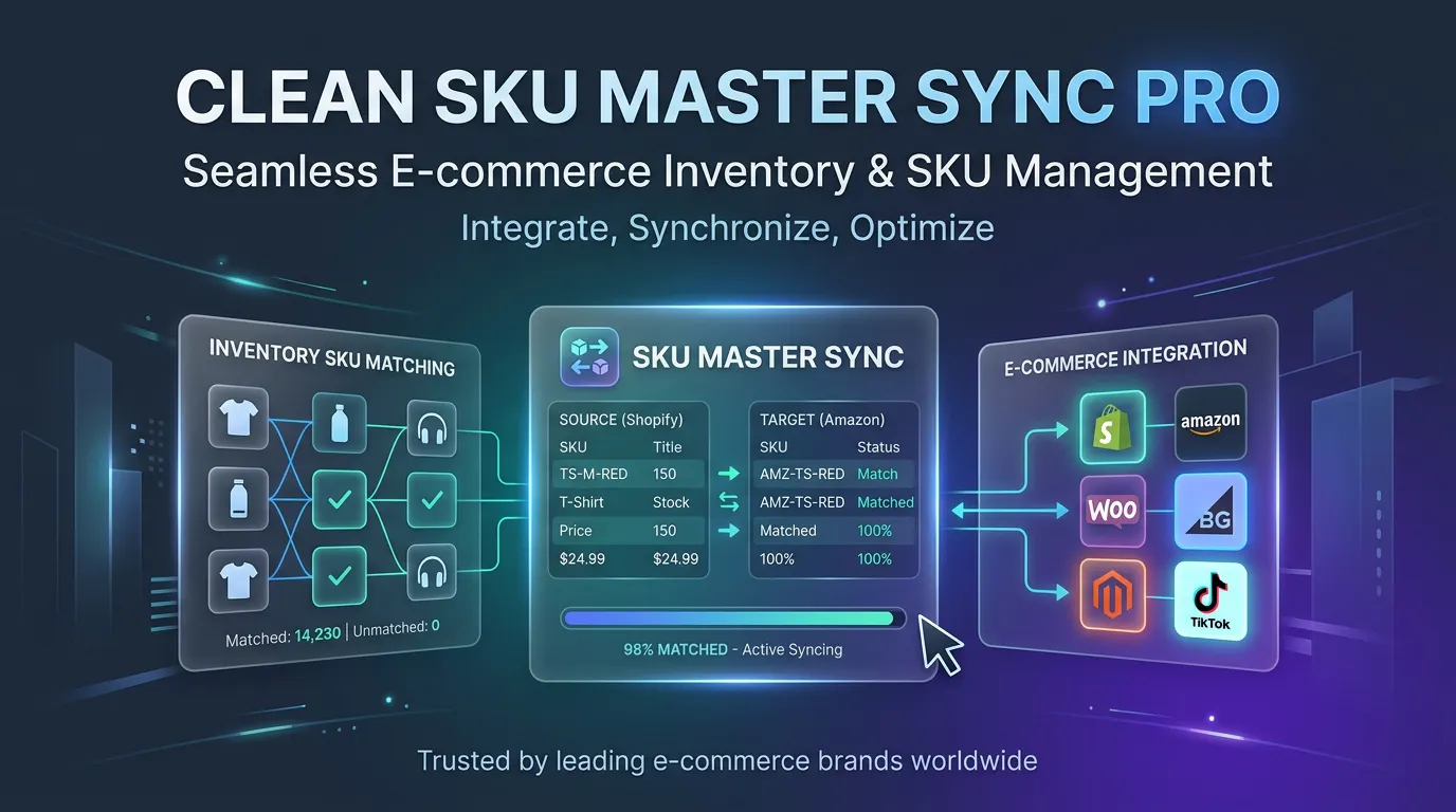 Clean SKU Master Sync Pro screenshot