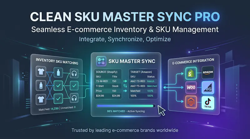 Clean SKU Master Sync Pro screenshot 1