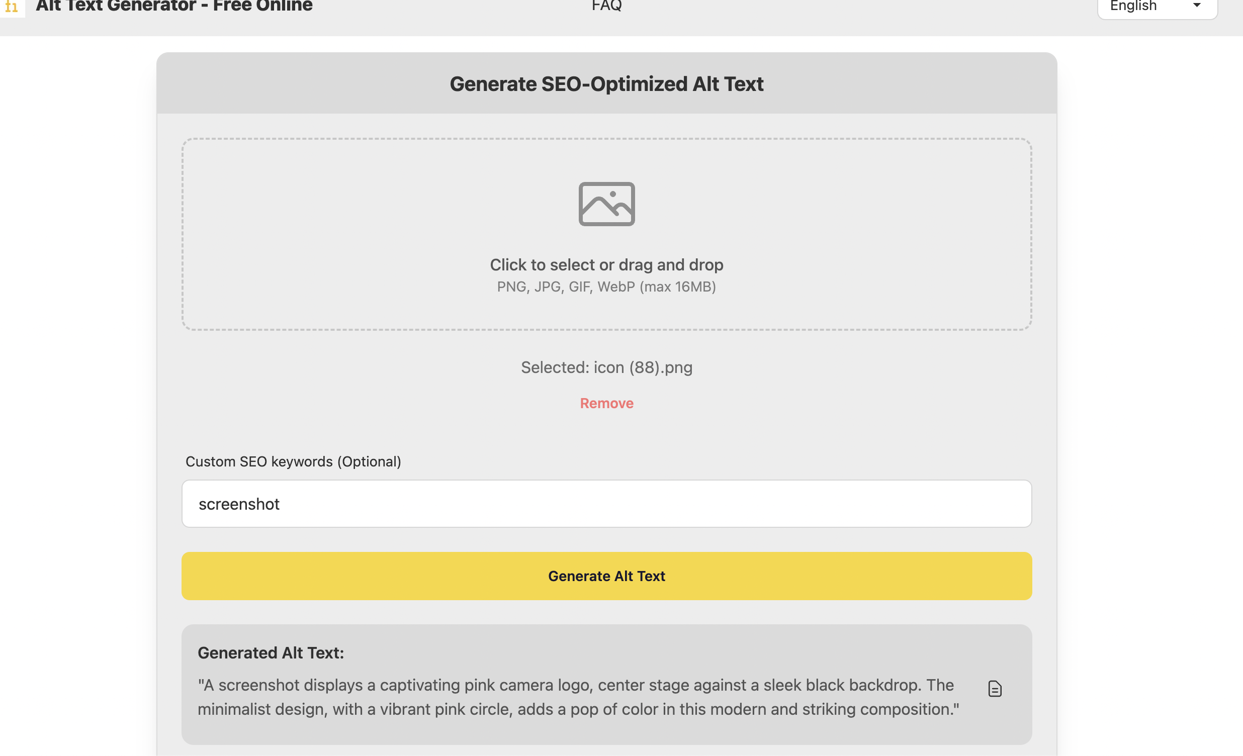 Alt Text Generator - Free Online gallery image